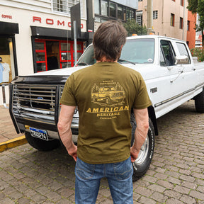 Camiseta Romco X Farmtrucks Bullnose Olive
