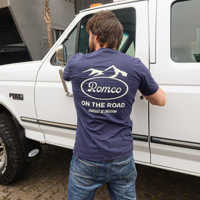 Camiseta On the Road Navy Blue