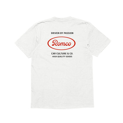 Camiseta Romco Company Off White