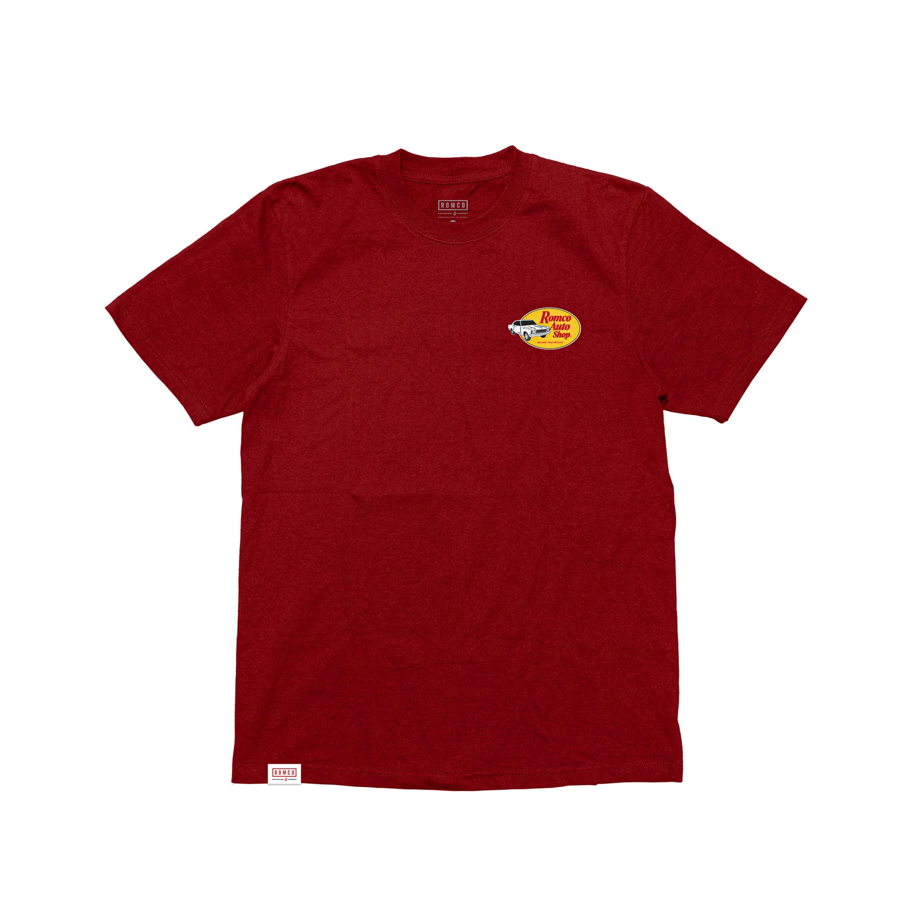 Camiseta Romco Auto Shop Rubro