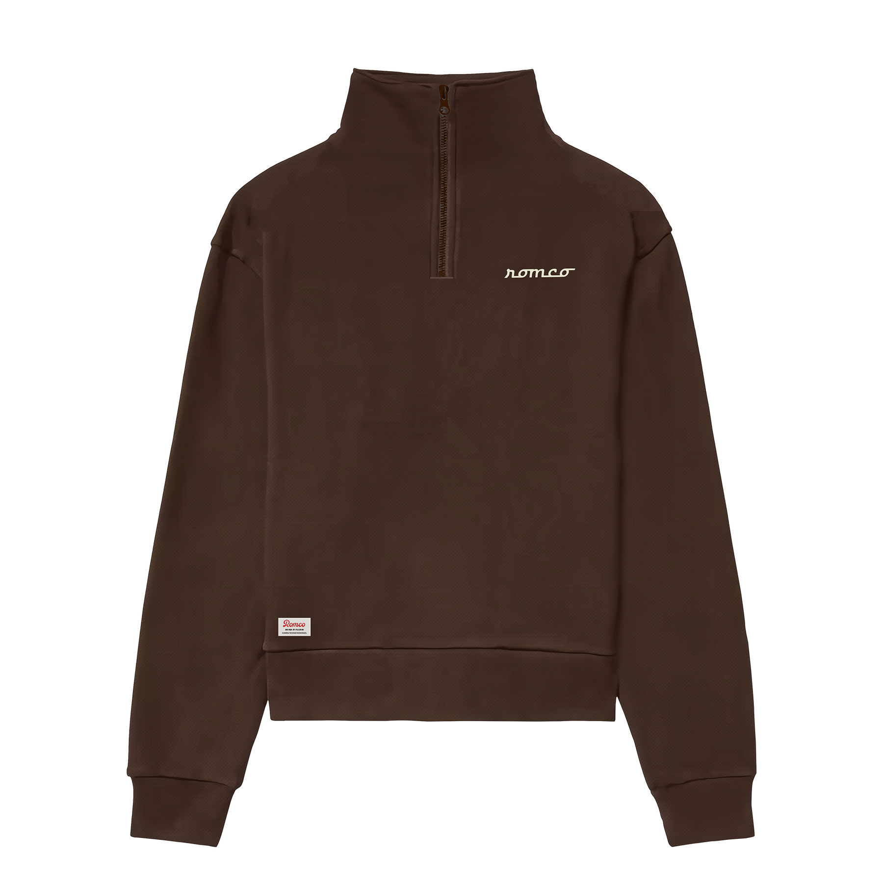Moletom Half Zip Lumberjack Brown
