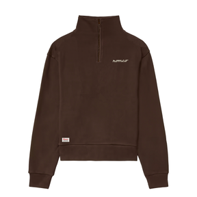 Moletom Half Zip Lumberjack Brown